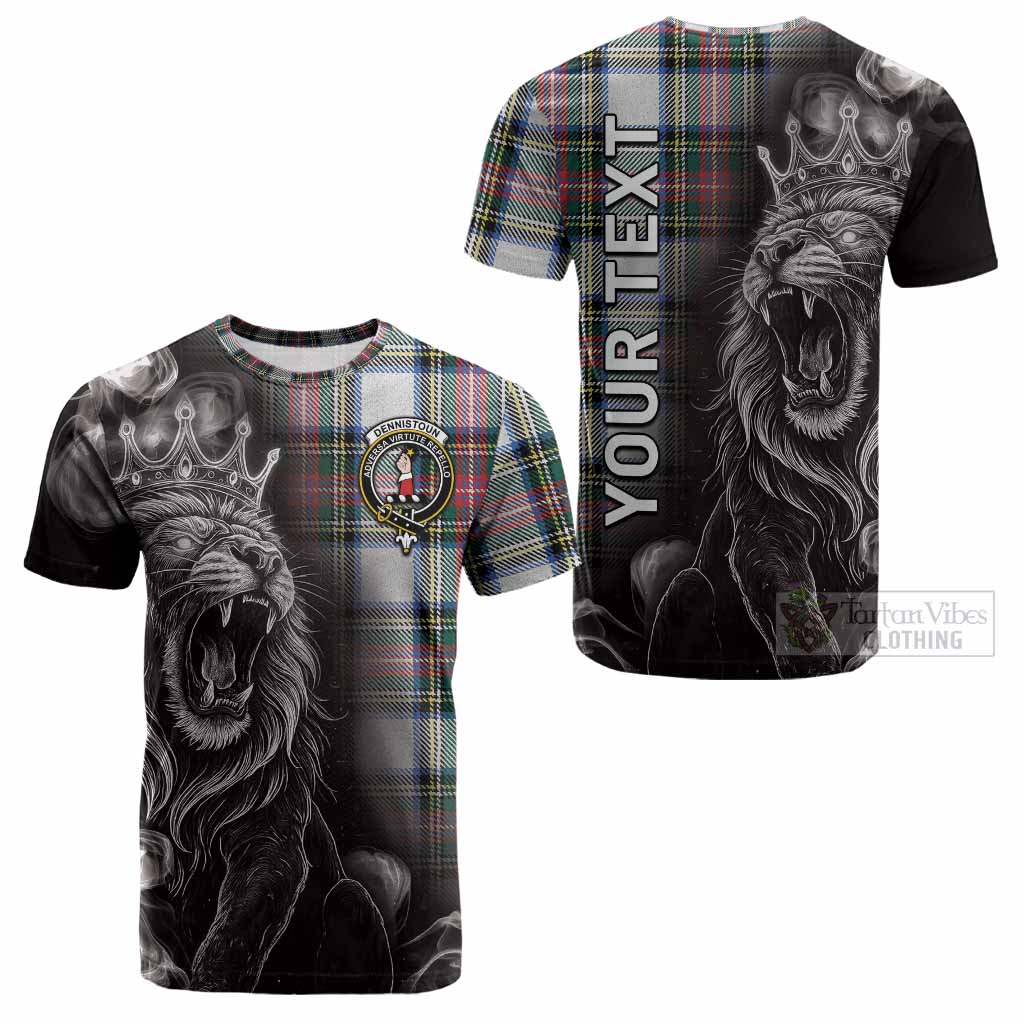 Dennistoun Tartan Cotton T-shirt Roaring Lion Heritage