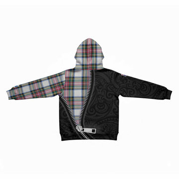 Dennistoun Tartan Kid Hoodie New Zealand Pattern Unique Zipper Stylized