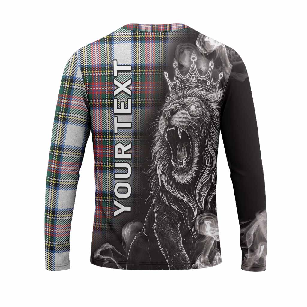Dennistoun Tartan Long Sleeve T-Shirt Roaring Lion Heritage