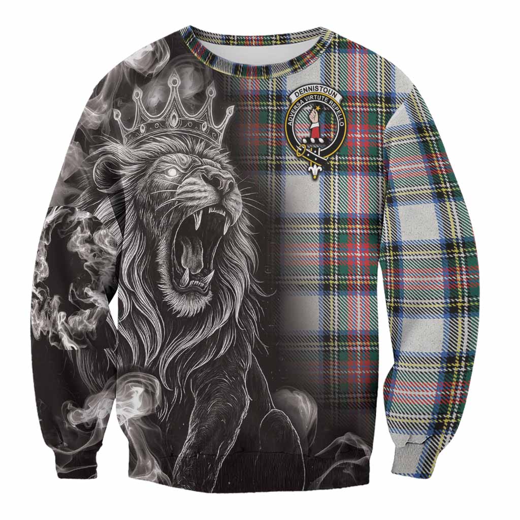 Dennistoun Tartan Sweatshirt Roaring Lion Heritage
