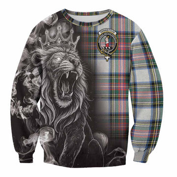 Dennistoun Tartan Sweatshirt Roaring Lion Heritage