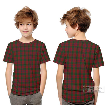 Denny Tartan Kid T-Shirt Youth XL Size14 - Tartan Vibes Clothing