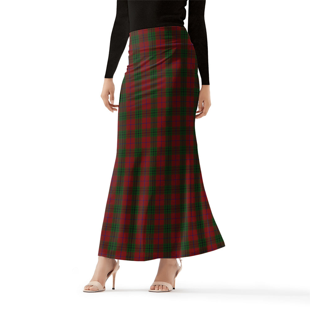 Denny Tartan Womens Full Length Skirt Female - Tartan Vibes Clothing