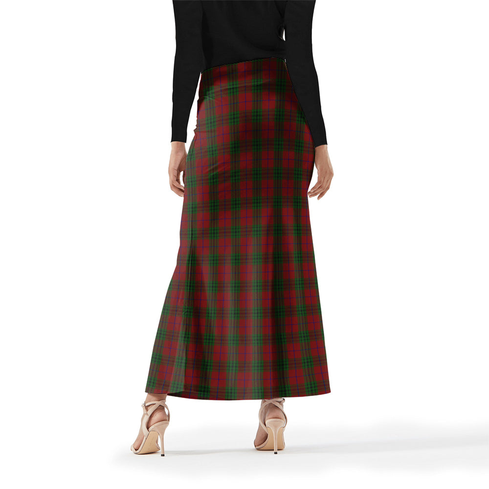 Denny Tartan Womens Full Length Skirt - Tartan Vibes Clothing