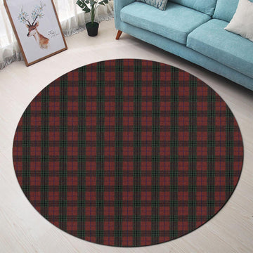 Denny Tartan Round Rug - Tartan Vibes Clothing