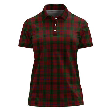 Denny Tartan Polo Shirt For Women