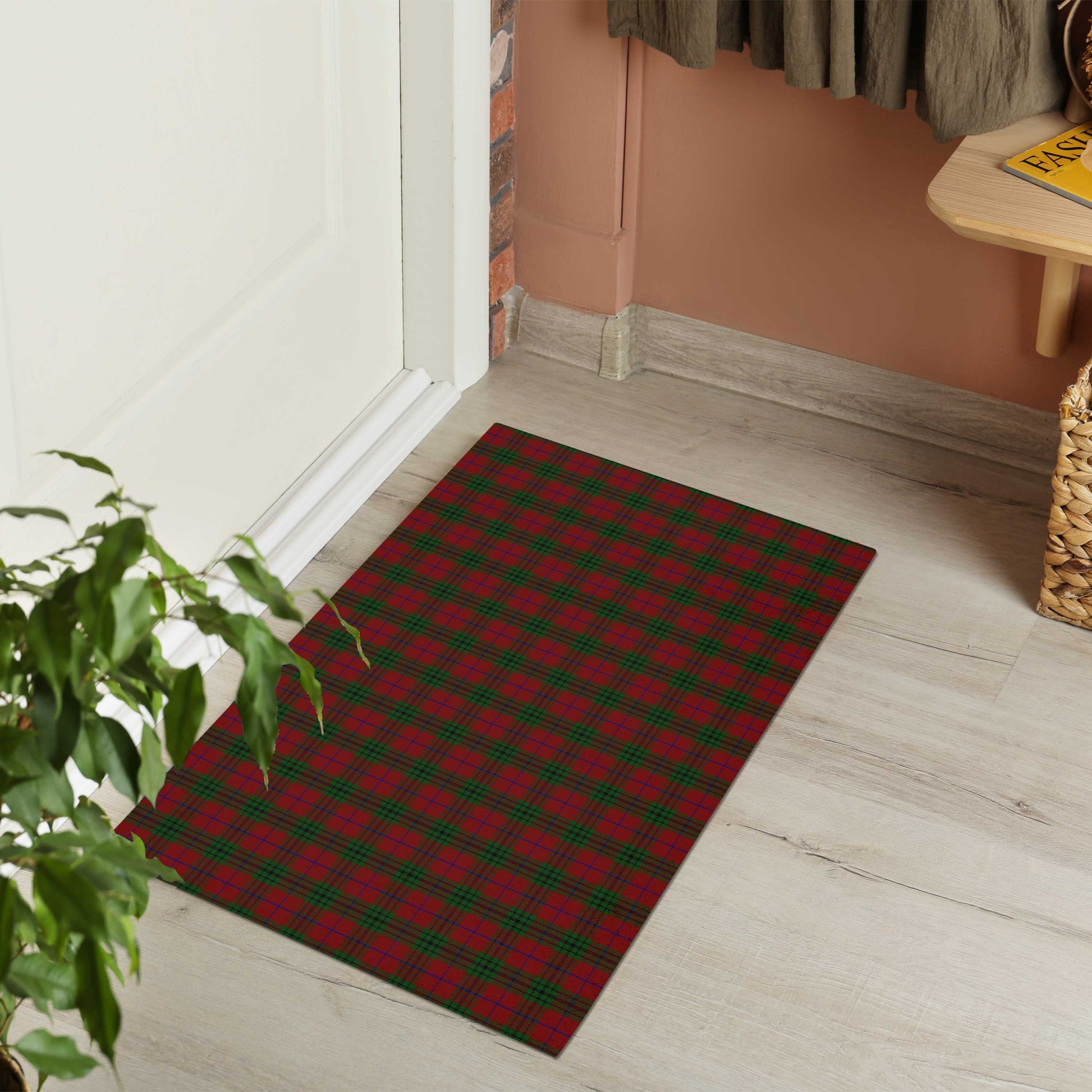 Denny Tartan Rubber Doormat - Tartan Vibes Clothing