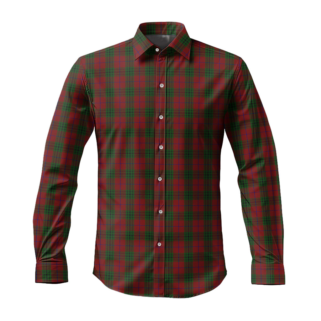 Denny Tartan Long Sleeve Button Up Shirt Men's Shirt - Tartan Vibes Clothing