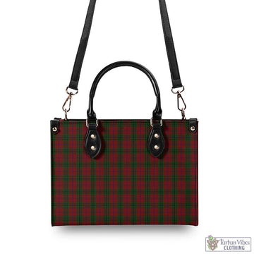 Denny Tartan Luxury Leather Handbags - Tartan Vibes Clothing