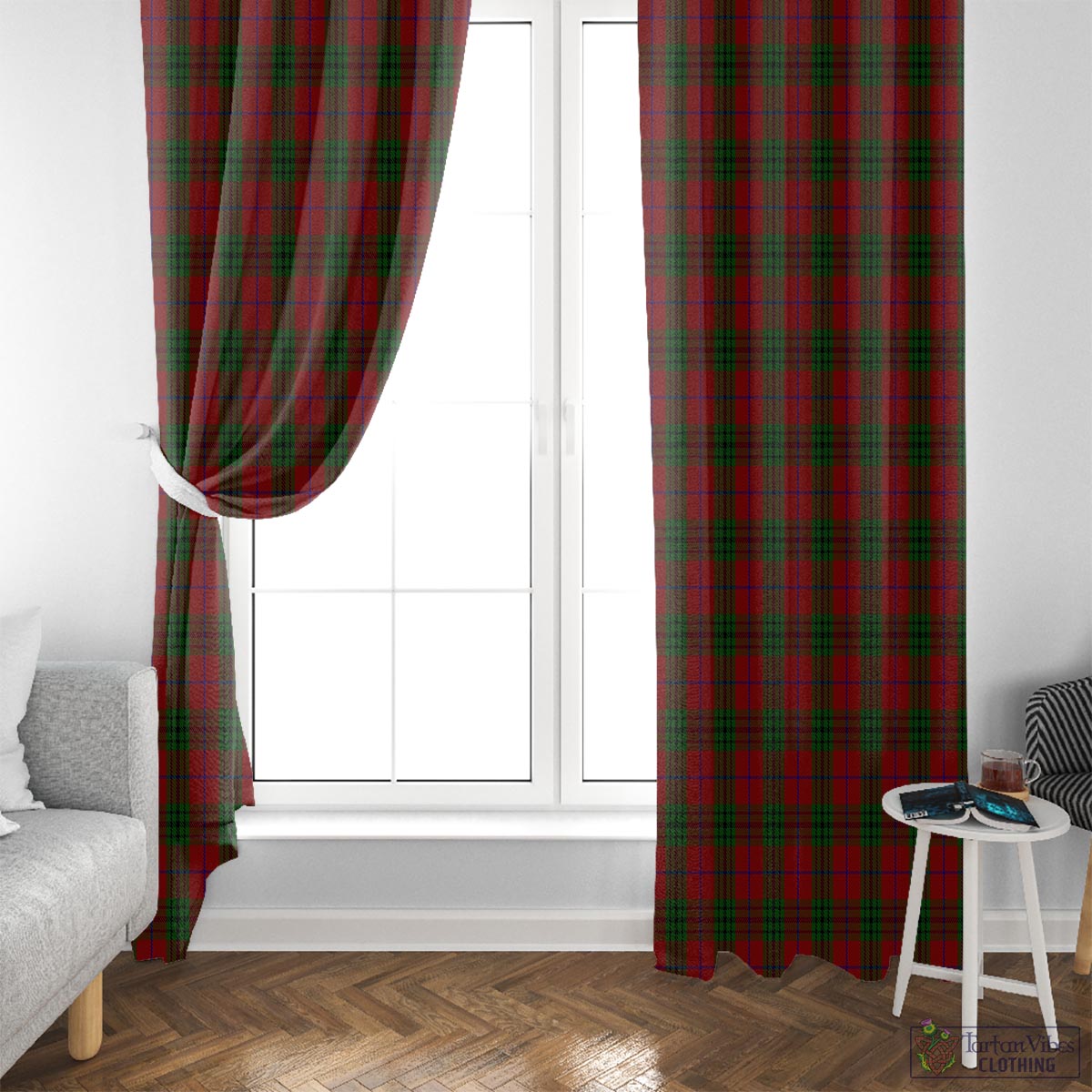 Denny Hunting Tartan Window Curtain