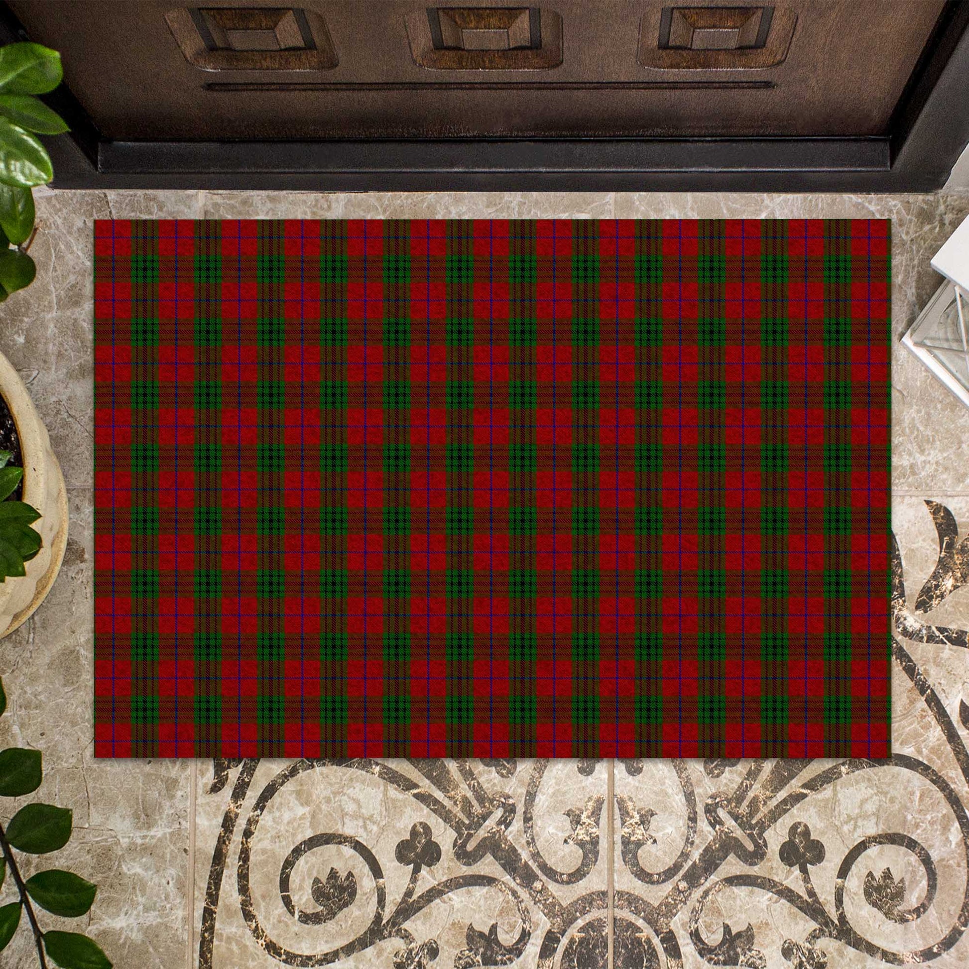 Denny Tartan Rubber Doormat - Tartan Vibes Clothing