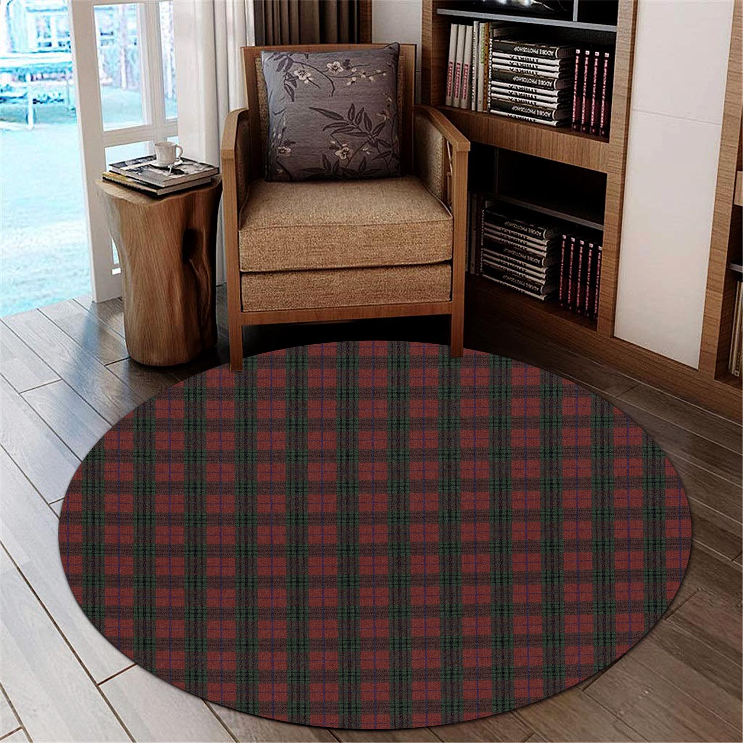 Denny Tartan Round Rug - Tartan Vibes Clothing