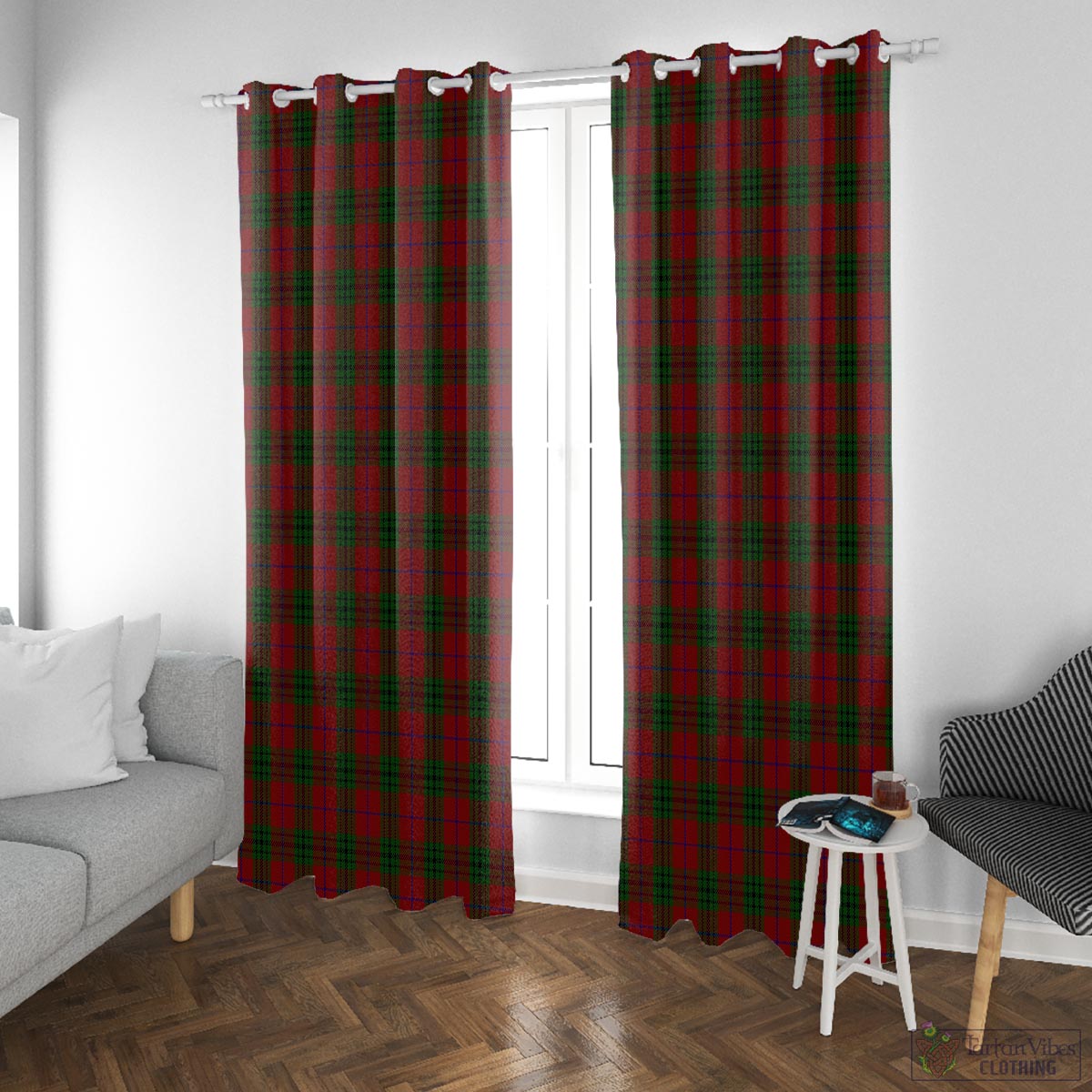 Denny Hunting Tartan Window Curtain