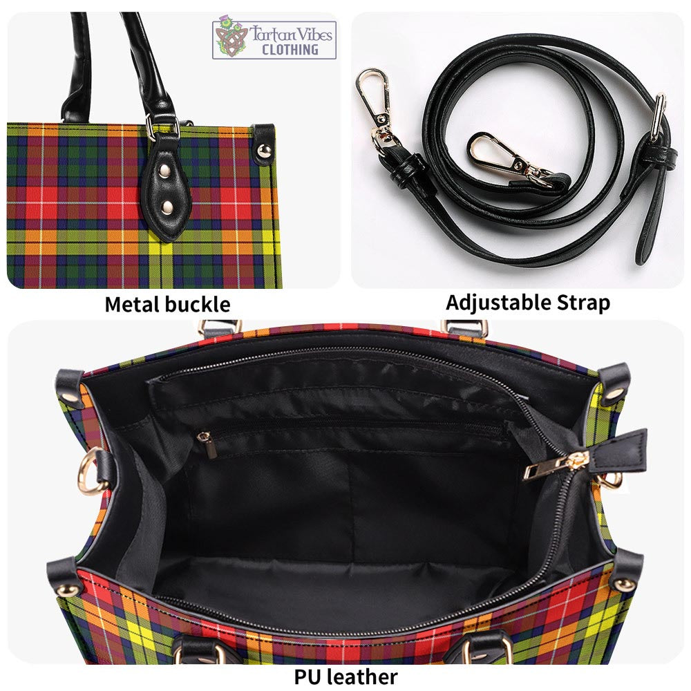 Dewar Tartan Luxury Leather Handbags - Tartan Vibes Clothing