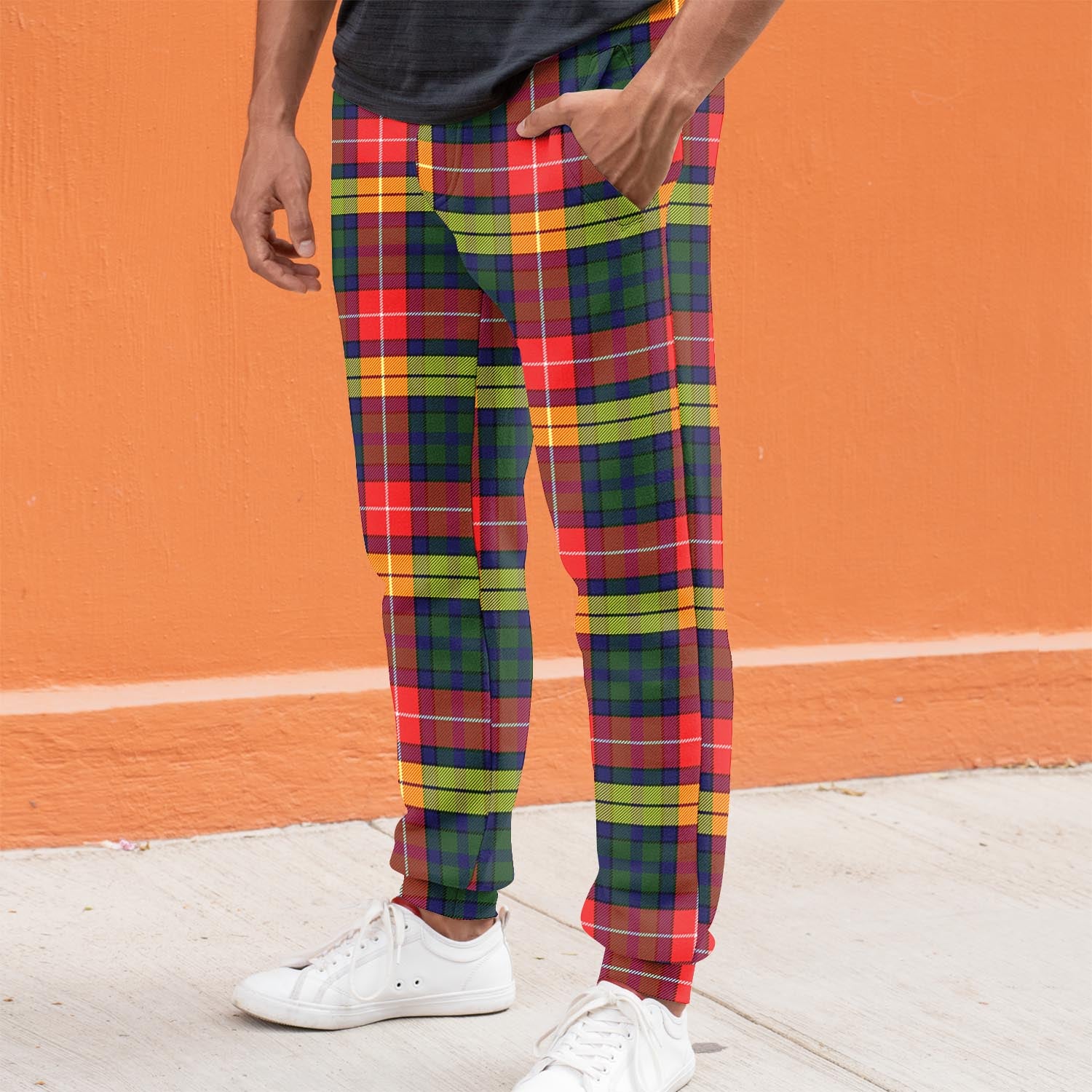 Dewar Tartan Joggers Pants S - Tartan Vibes Clothing