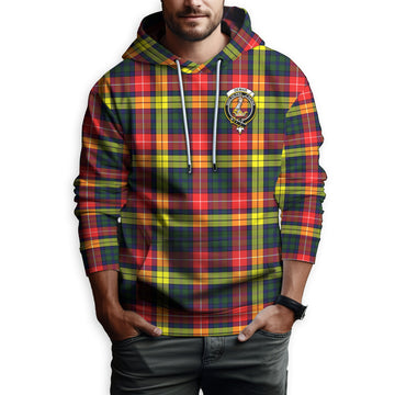 Dewar Tartan Hoodie with Family Crest Zip Hoodie - Tartan Vibes Clothing