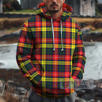 Dewar Tartan Cotton Hoodie Zip Hoodie - Tartan Vibes Clothing
