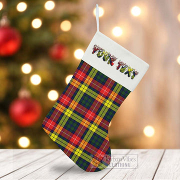 Dewar Tartan Christmas Stocking with Personalized Text - Tartan Vibes Clothing