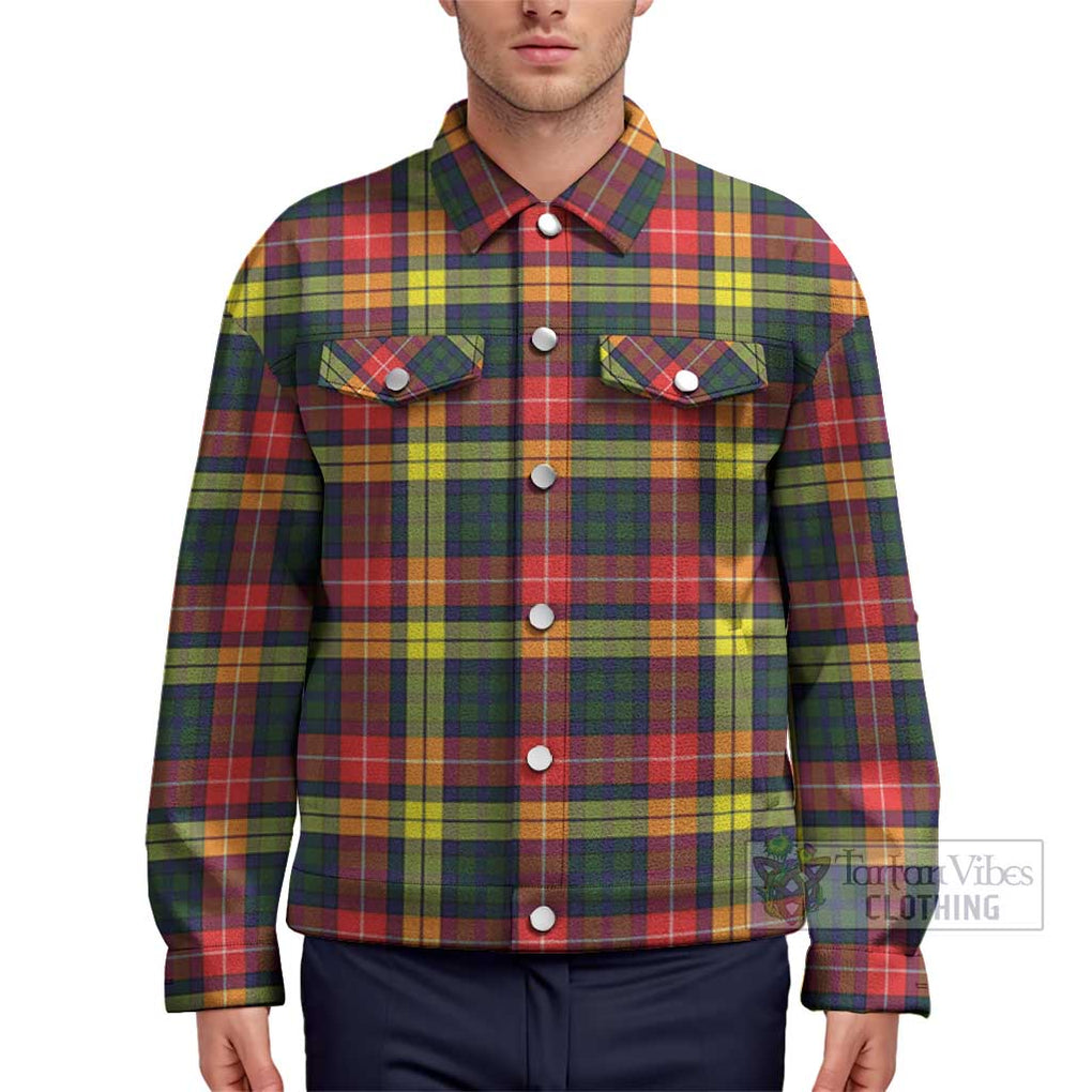 Dewar Tartan Unisex Lapel Cotton Jacket Unisex - Tartan Vibes Clothing
