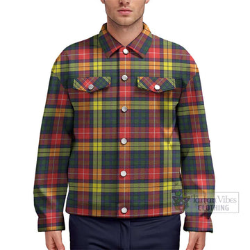 Dewar Tartan Unisex Lapel Cotton Jacket Unisex - Tartan Vibes Clothing