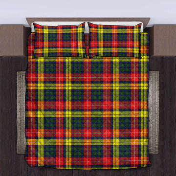 Dewar Tartan Quilt Bed Set King - Tartan Vibes Clothing