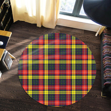 Dewar Tartan Round Rug Premium Round Rug - Tartan Vibes Clothing