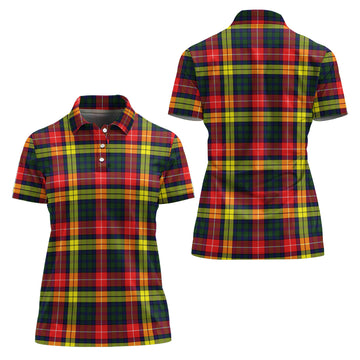 Dewar Tartan Polo Shirt For Women Women - Tartan Vibes Clothing