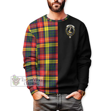 Dewar Tartan Sweatshirt with Family Crest and Half Of Me Style Unisex - Tartan Vibes Clothing