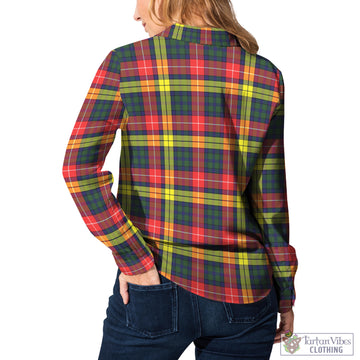 Dewar Tartan Women's Casual Shirt Female - Tartan Vibes Clothing