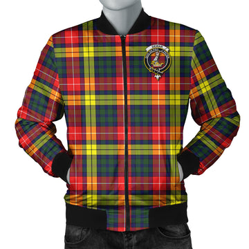 Dewar Tartan Bomber Jacket with Family Crest Unisex - Tartan Vibes Clothing