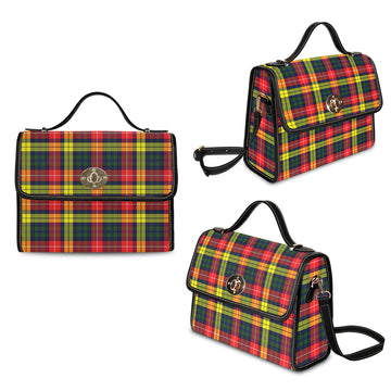 dewar-tartan-leather-strap-waterproof-canvas-bag