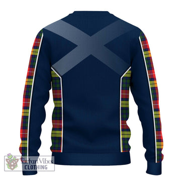Dewar Tartan Ugly Sweater with Family Crest and Lion Rampant Vibes Sport Style - Tartan Vibes Clothing