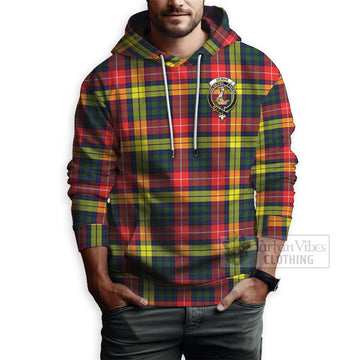 Dewar Tartan Hoodie with Family Crest Celtic Skull Style - Tartan Vibes Clothing