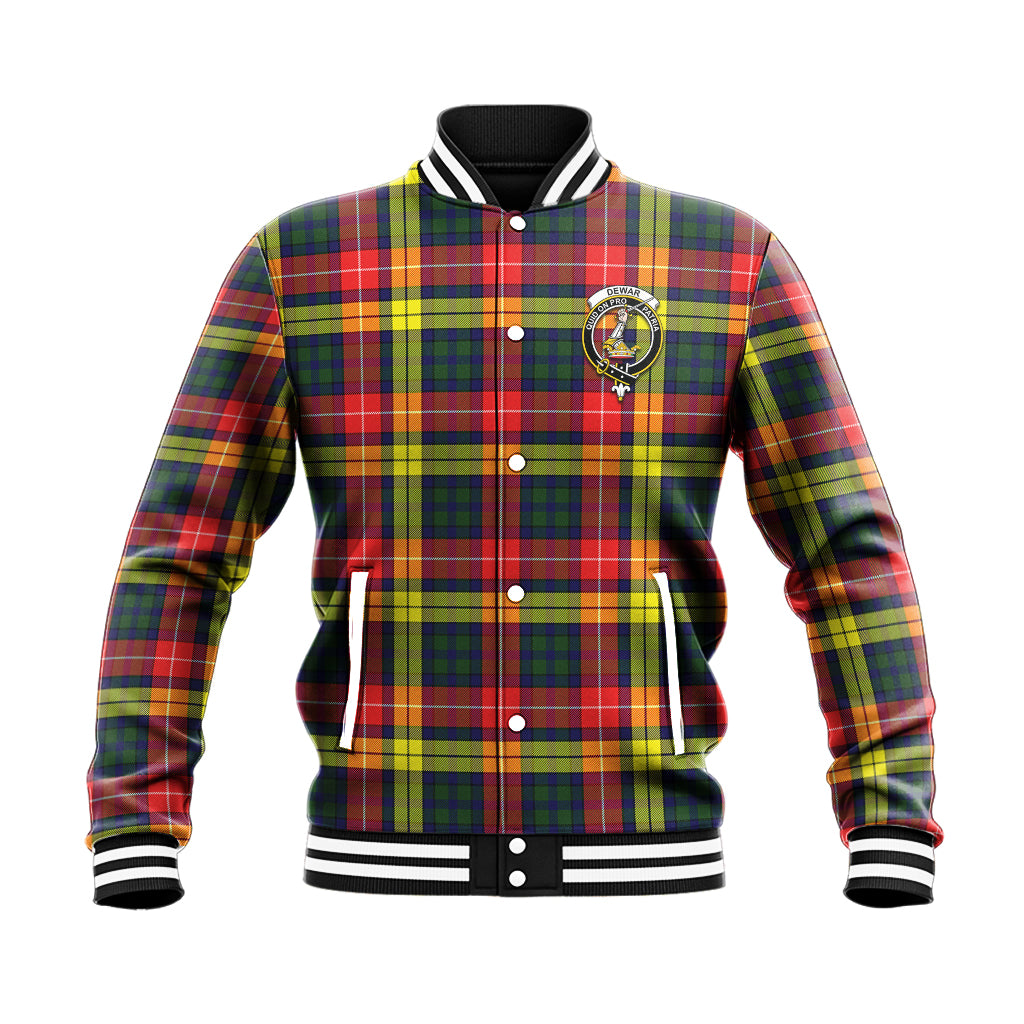Dewar Crest Tartan Premium Blanket Black