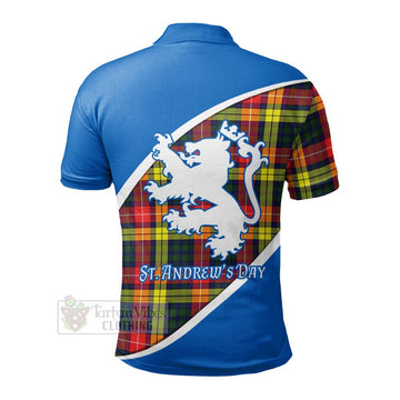 Dewar Family Crest Tartan Polo Shirt Celebrate Saint Andrew's Day in Style - Tartan Vibes Clothing