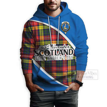 Dewar Family Crest Tartan Hoodie Celebrate Saint Andrew's Day in Style - Tartan Vibes Clothing