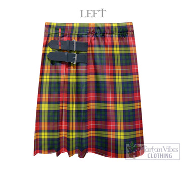 Dewar Tartan Men's Pleated Skirt - Fashion Casual Retro Scottish Kilt Style