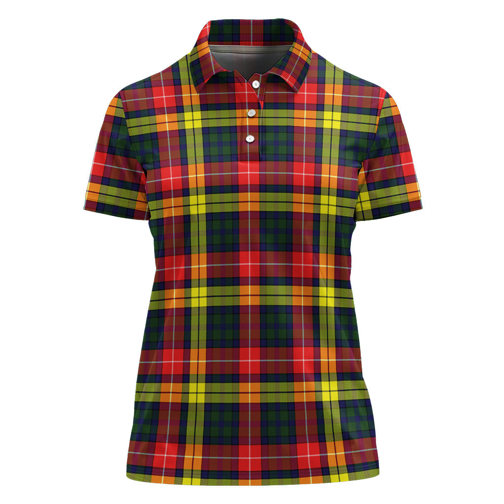 Dewar Tartan Polo Shirt For Women - Tartan Vibes Clothing