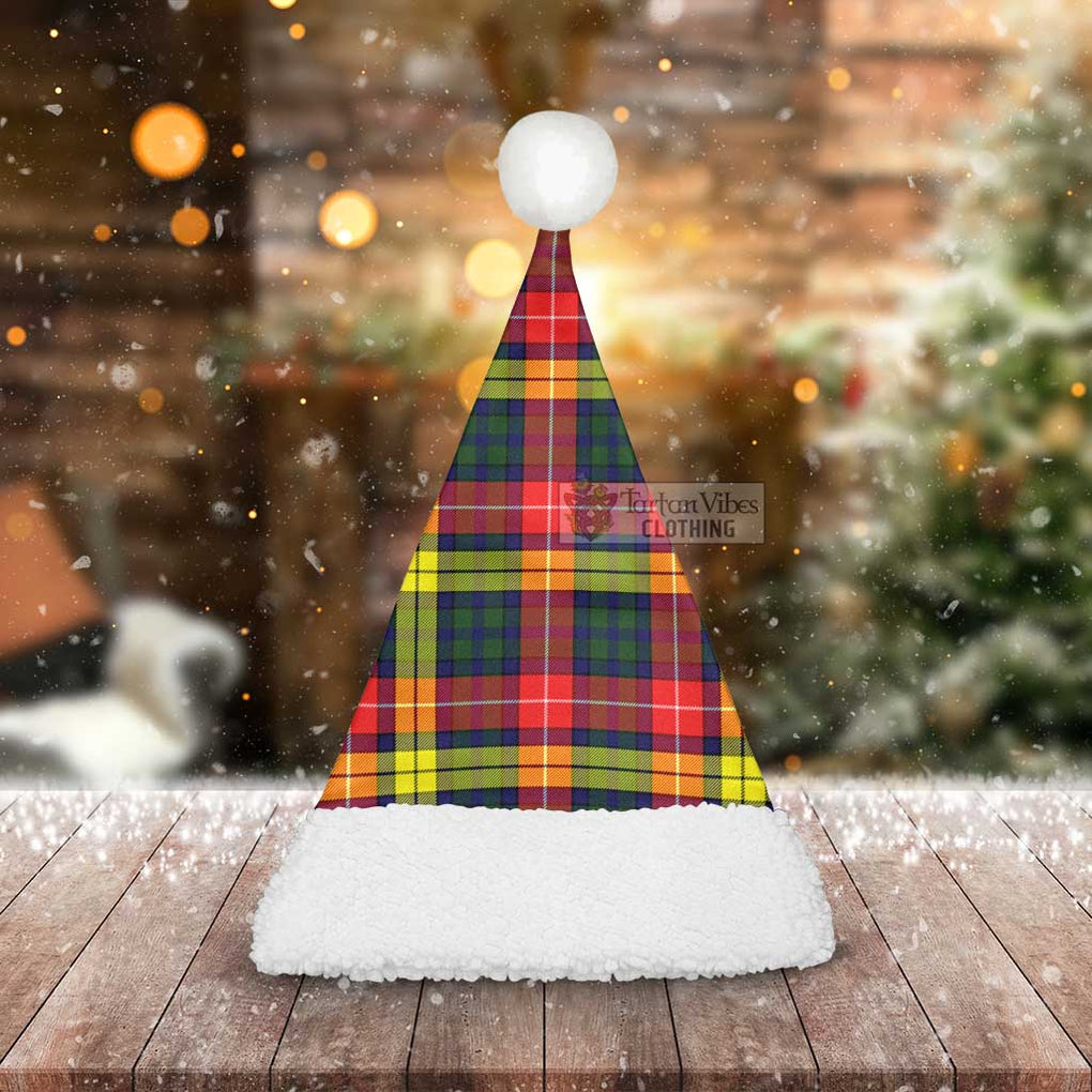 Dewar Tartan Christmas Santa Hats - Tartan Vibes Clothing