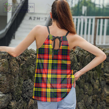 Dewar Tartan Loose Halter Neck Camisole - Tartan Vibes Clothing