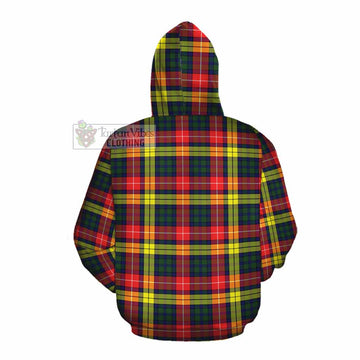 Dewar Tartan Cotton Hoodie with Family Crest DNA In Me Style Pullover Hoodie - Tartan Vibes Clothing