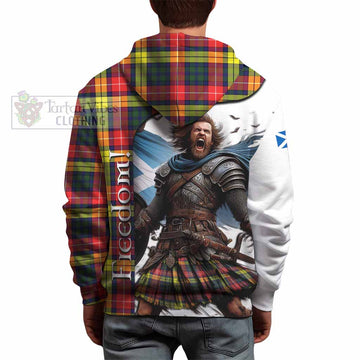 Dewar Crest Tartan Hoodie Inspired by the Freedom of Scottish Warrior - Tartan Vibes Clothing