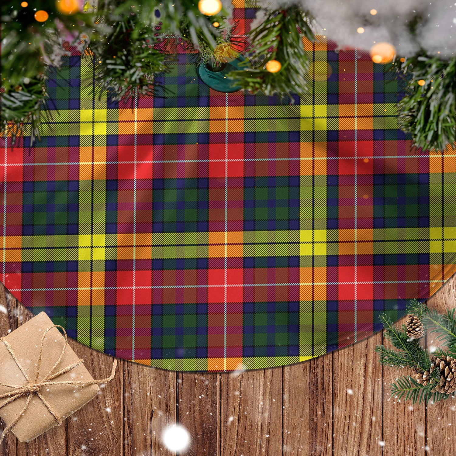 Dewar Tartan Christmas Tree Skirt - Tartan Vibes Clothing