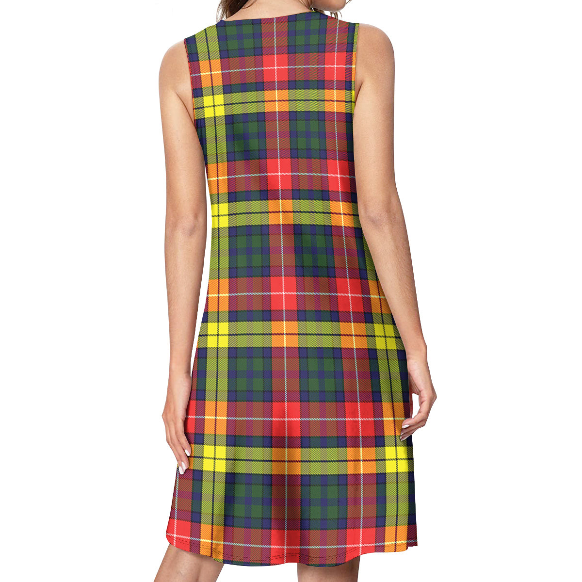 Dewar Tartan Womens Casual Dresses - Tartan Vibes Clothing
