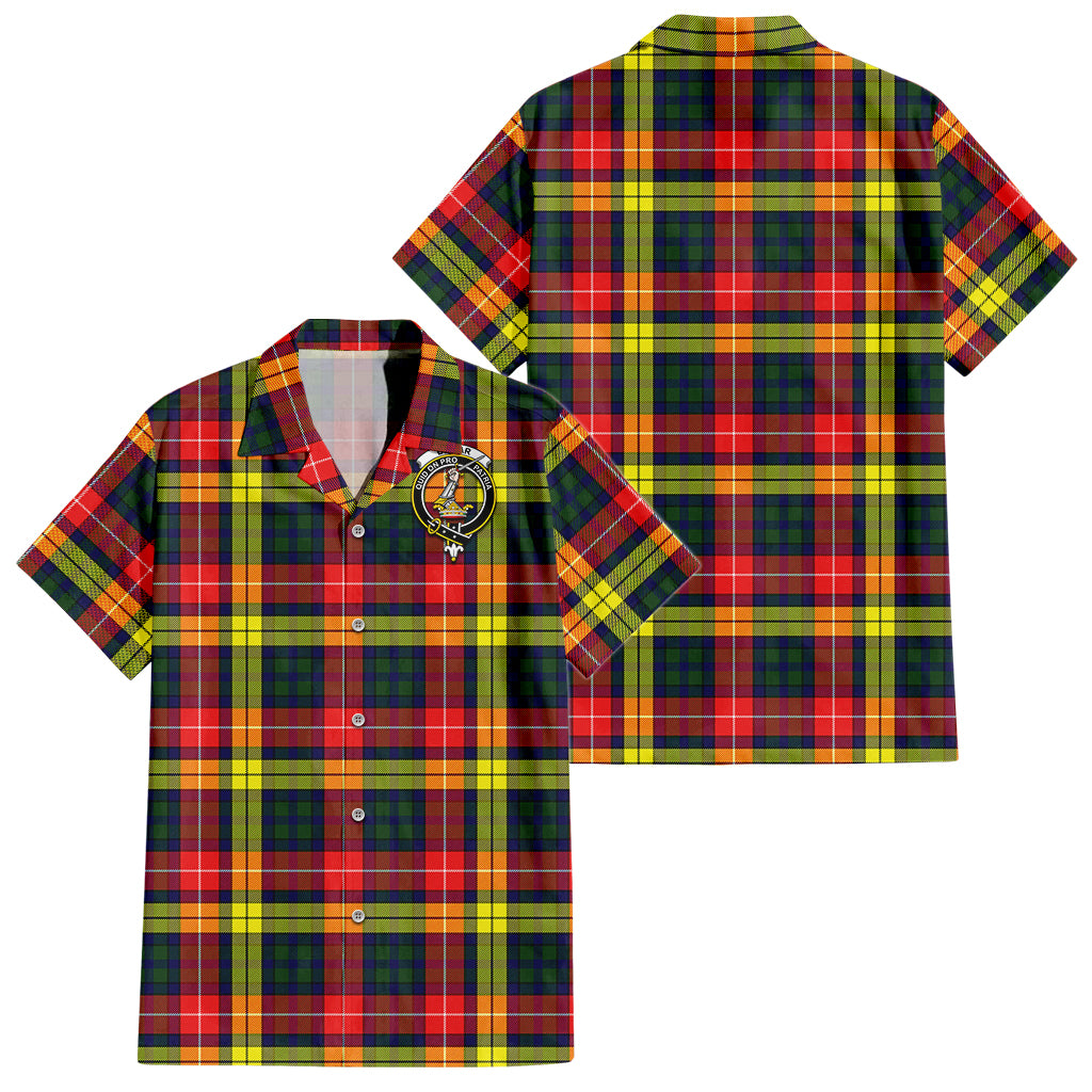 dewar-tartan-short-sleeve-button-down-shirt-with-family-crest