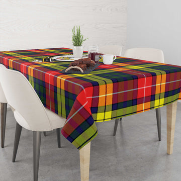 Dewar Tartan Tablecloth with Family Crest M 39.4"x59"(100x150cm) - Tartan Vibes Clothing