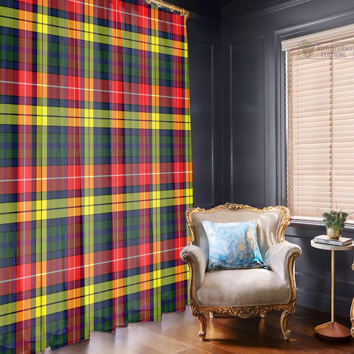 Dewar Tartan Window Curtain