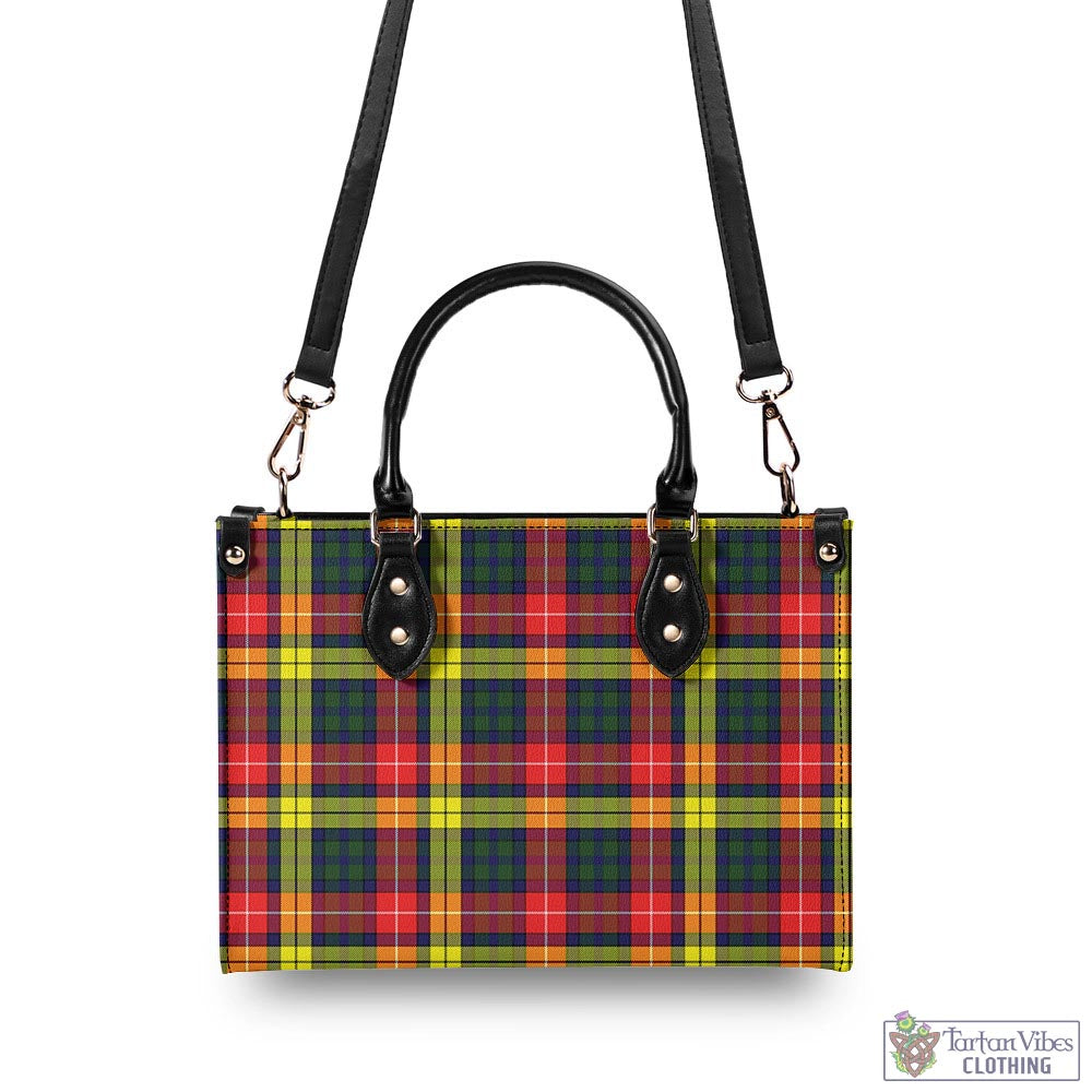 Dewar Tartan Luxury Leather Handbags - Tartan Vibes Clothing