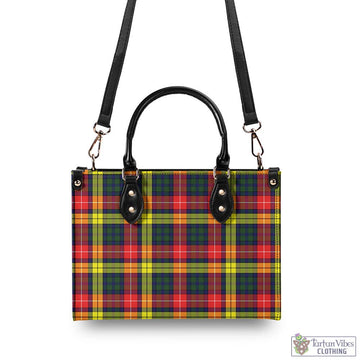 Dewar Tartan Luxury Leather Handbags - Tartan Vibes Clothing