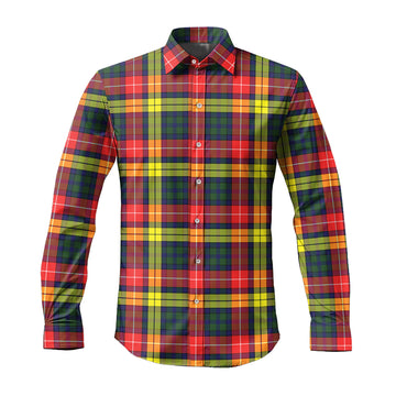 Dewar Tartan Long Sleeve Button Up Shirt Men's Shirt - Tartan Vibes Clothing